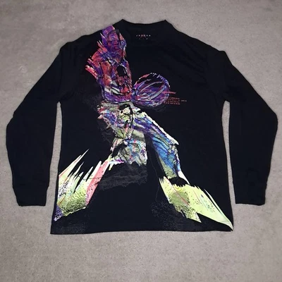 Nike Air Jordan 23 Engineered '85 Long Sleeve Shirt Mens Medium Big Graphic  - Image 1 of 4
