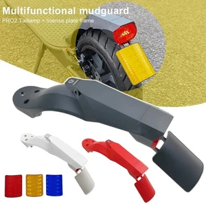 Guardabarros trasero para Xiaomi M365/1S/PRO/PRO2 E-Scooter + luz/placa de licencia - Imagen 1 de 20