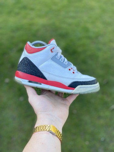JORDAN 3 'FIRE RED' 2013 UK 5.5