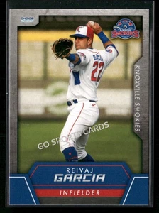 2025 Knoxville Smokies Reivaj Garcia RC Rookie Cubs Minor League MEX - Picture 1 of 1