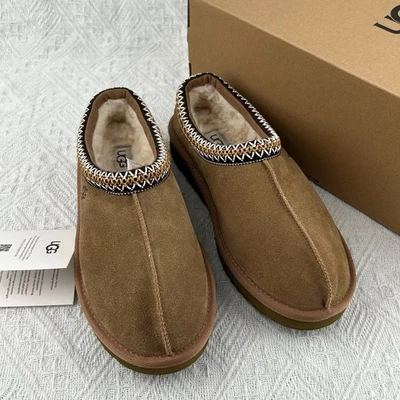 Nuevo Con Caja UGG Tasman II Castaño Zapatilla Gamuza Plana Zapatos Para Mujer Talla US 6-11 Foto 1 de 4