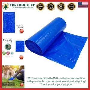 Reliable Heavy Duty Dog Poop Bags - Eco-Friendly, 1 Mil Thickness, 200 Count - Picture 1 of 11