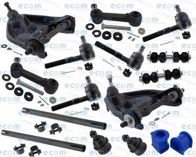 Upper Arms Tie Rods Ends For 99-03 Dodge Ram Van 2500 3500LB Ball Joints Idler - Image 1 of 4