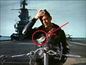 Strike Fighter Sqn 192 VFA-192 Insignia as see in Movie The Bridges at Toko-Ri - Picture 1 of 9