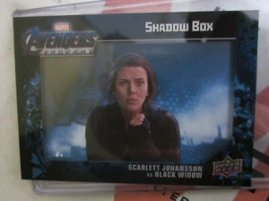 UDC 2020 UD AVENGERS ENDGAME SHADOWBOX SCARLETT JOHANSSON BLACK WIDOW SHADOW BOX - Picture 1 of 2
