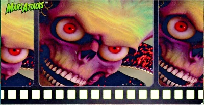 1996 Topps Mars Attacks Widevision Promo Card - Image 1 of 2