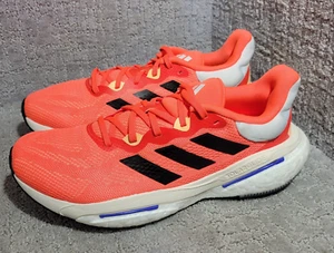 Adidas Solarglide 6 Herren Größe US 9 Kern Rot Mesh Niedrig Laufen Sneaker HP7634 - Bild 1 von 10
