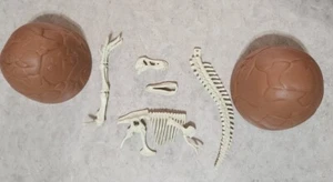 Somerville Books Dinosaurs SKELETON & EGG Fossils lot - Picture 1 of 7