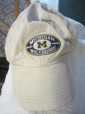 1 Sombrero Universidad de Michigan, gorra correa ajustable trasera gemelos empresas de colección Foto 1 de 4