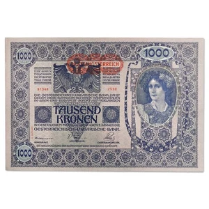 Autriche - billet 1000 kronen 1902 - NEUF - non circulé - P.60 - Imagen 1 de 2