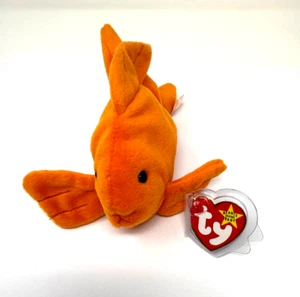 Ty Beanie Baby "Goldie" Style 4023 Rare Vintage Collectible with Tag Errors NEW - Picture 1 of 12
