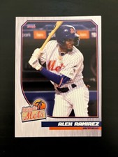 Alex Alexander Ramirez 2022 St Lucie Mets Team Set Card ROOKIE RC New York STAR