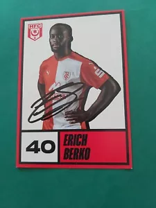 Hallescher FC , E. Berko , Autogrammkarte ,Fussball - Picture 1 of 1