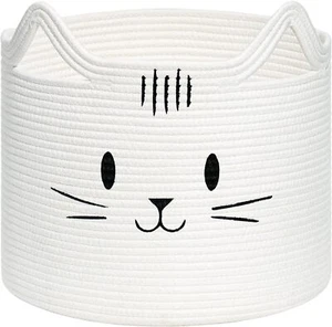 Storage Basket, Cute Toy Basket for Cats Dogs Pets - Picture 1 of 6