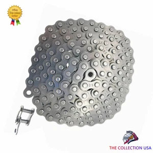 #25 Cadena 108 Eslabones Eléctricos Gas Scooters Go Karts 40cc 49cc 50cc 24 Voltios Nuevo - Imagen 1 de 1