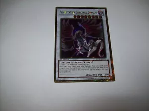 Blackfeather Darkrage Dragon PGLD-EN017 Gold Secret Rare 1st Ed LP Free Shipping - Picture 1 of 5