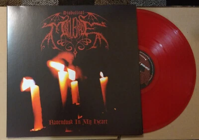 DIABOLICAL MASQUERADE ‎– Ravendusk In My Heart (Red Vinyl) - Image 1 of 4