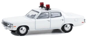 Greenlight Hot Pursuit 1970 -78 AMC Matador police Plain white with light bar - Picture 1 of 1