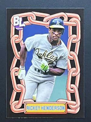 RICKEY HENDERSON 2024 Topps Big League #TBL-22 Oakland Athletics HOF - Image 1 of 2