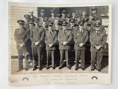 Original Provost Marshall General's School Lie Detector Operation 1960 Photo - Image 1 of 4