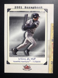 2002 Fleer Triple Crown Baseball - #247 - Ichiro - Seattle Mariners