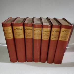 Die Werke von Ivan Turgenieff 1903 von Charles Scribner und Jefferson Press selten - Bild 1 von 11