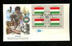Un United Nations Fdc Ny #340 Fleetwood Cachet Flag Series Hungary 1980