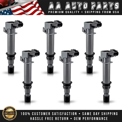 6X High Performance Ignition Coil for Dodge Dakota 2004-2008 3.7L Replace UF270 - Image 1 of 4