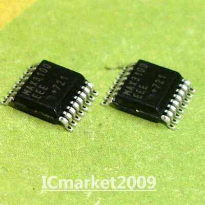 2 PCS MAX3100EEE SSOP-16 MAX3100 EEE SPI/Microwire-Compatible UART in QSOP-16 IC - Image 1 of 2