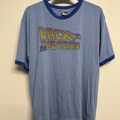 Thunder Creek назад в будущее футболка синий короткий рукав  - Изображение 1 из 4