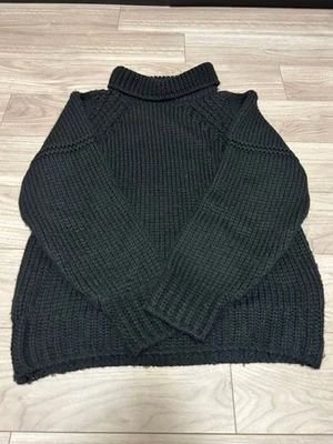 Suéter Cuello Alto Raro Dries Van Noten Años 90 De Colección Negro L Foto 1 de 4