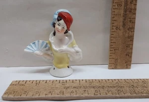 Porcelain HALF DOLL  - Germany - listing #1113251 - Picture 1 of 13