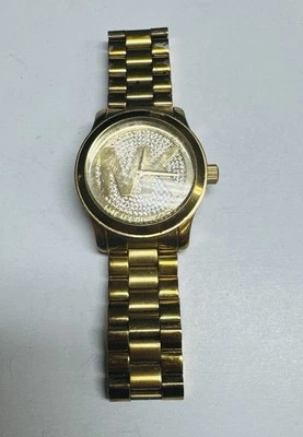 Reloj Michael Kors Runway de acero inoxidable tono dorado MK5706 Foto 1 de 4