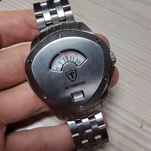 Reloj Hombre Detomaso Compasso DT2032-G Raro Htf Necesita Batería - Imagen 1 de 15