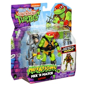 Teenage Mutant Ninja Turtles Mutations Mix 'N Match Raphael 4.5" Figure NEW - Picture 1 of 8