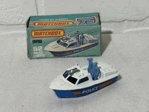 Matchbox Superfast Lesney #10 Plymouth Fury Metro Traffic Police Car w/box 1978 - Picture 1 of 19