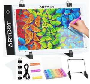 ARTDOT A4 LED Light Pad für Diamond Painting Kits - nur für Ersatzteile - Bild 1 von 3