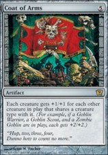 Coat of Arms ~ Lightly Played 9th Edition Ninth MTG Magic UltimateMTG Artifact C