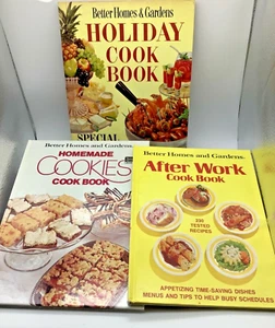 Better Homes & Gardens Vintage 3 Stück Holiday, Cookie, After Work Kochbücher - Bild 1 von 8