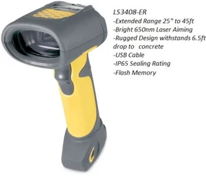 Symbol Motorola LS3408ER Langstrecken-1D-Scanner - Lager und Vertrieb - Bild 1 von 1