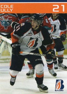 2011/12 Kamloops Blazers - COLE ULLY [Cardiff Devils] EIHL
