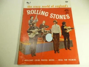 THE CRAZY WORLD OF ENGLAND'S ROLLING STONES-MAGAZINE ACME SUMMER 1964 - Picture 1 of 7