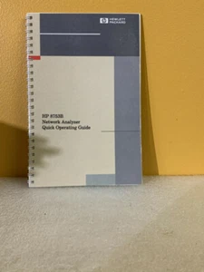 HP 8753B Network Analyzer Quick Operating Guide - Picture 1 of 2