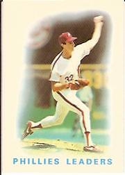 1986 (PHILLIES) Topps Tiffany #246 Steve Carlton TL 