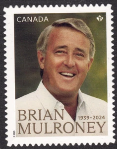 2025 Canada SC#  Politician - Martin Brian Mulroney - die cut from booklet-M-NH - Picture 1 of 1