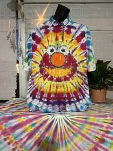 Herren 3x, Tiedye, Elmo Hemd, Kragen, Kurzarmhemd, ein Muss!!! - Bild 1 von 3