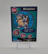 Pokemon - 1999 Burger King PokeTrivia Promo Card - Blastoise #09