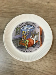 PLATO DE MADERA DE CUÑA, CUENTO INFANTIL, 1971 - EL HOMBRE DE ARENA, HANS CHRISTIAN ANDERSEN - Imagen 1 de 2