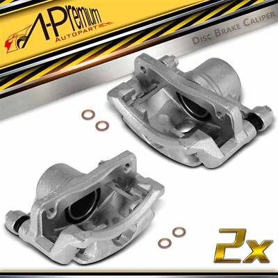 2x Pinza de freno de disco delantera A-Premium para Honda Accord 1998-2002 2,3 L con soporte Foto 1 de 4