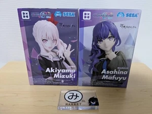 Juego de 2 figuras decorativas de escritorio Project SEKAI Mizuki Akiyama y Mafuyu Asahina - Imagen 1 de 4